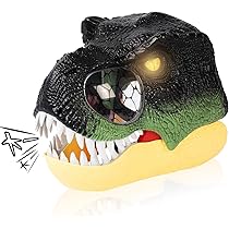 Amazon.co.jp: nezababy 恐竜マスク 恐竜マスク 動く顎 LED